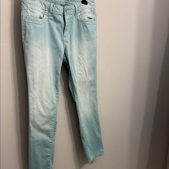 Vera Wang Blue Skinny Ankle Jeans Classic Style Size 6 - Picture 1 of 7